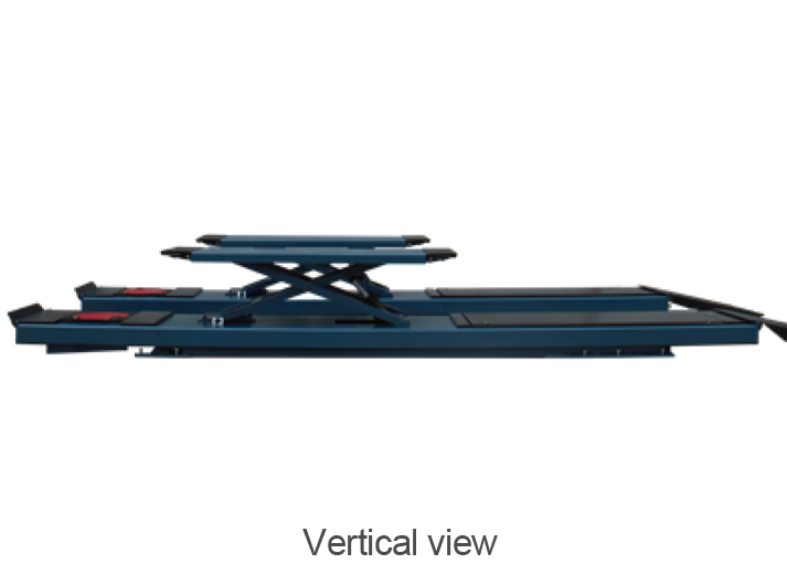 4 Tons On Ground Type Wheel Alignment Scissor Lift Description of product details and features