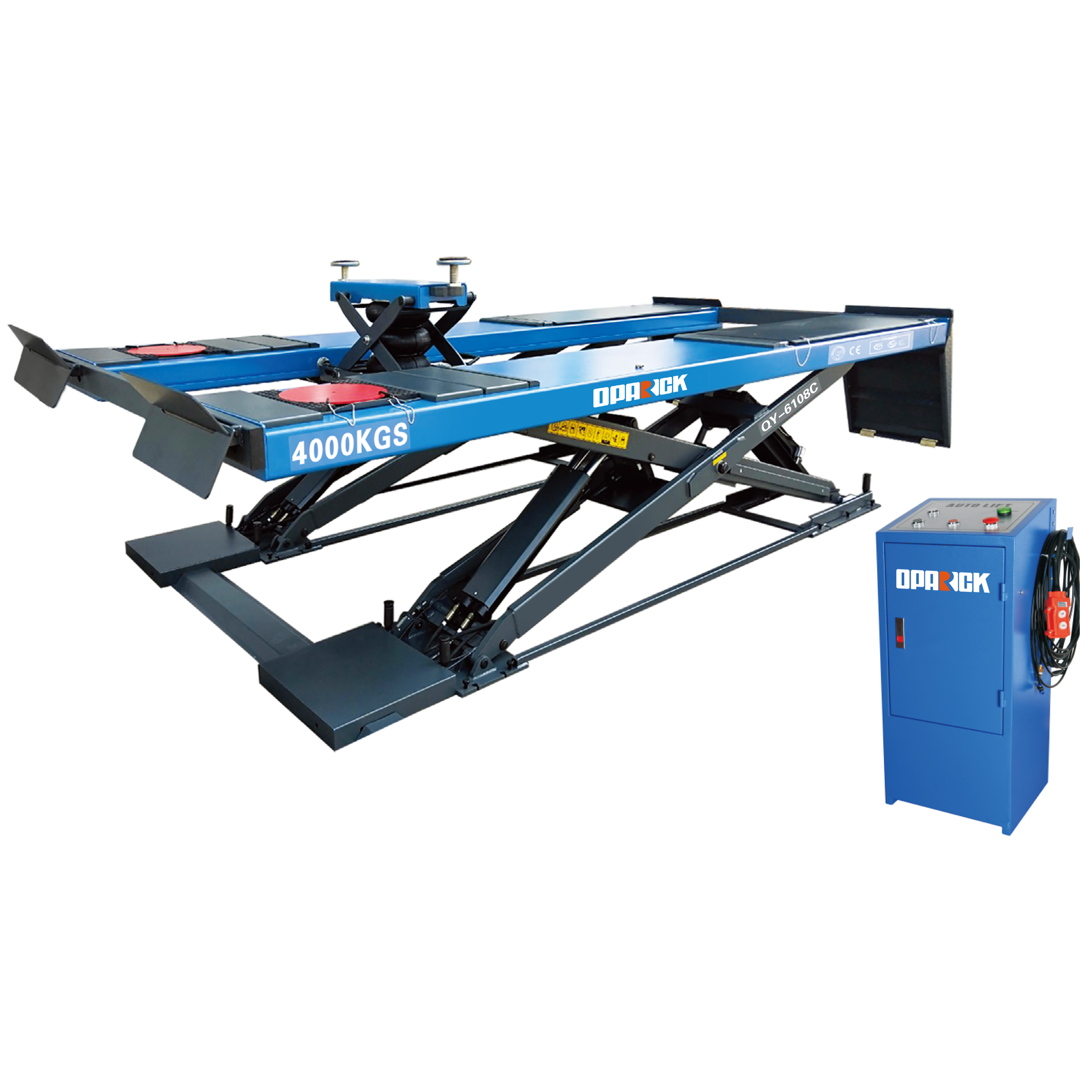 4 Tons On Ground Wheel Alignment Scissor Lift