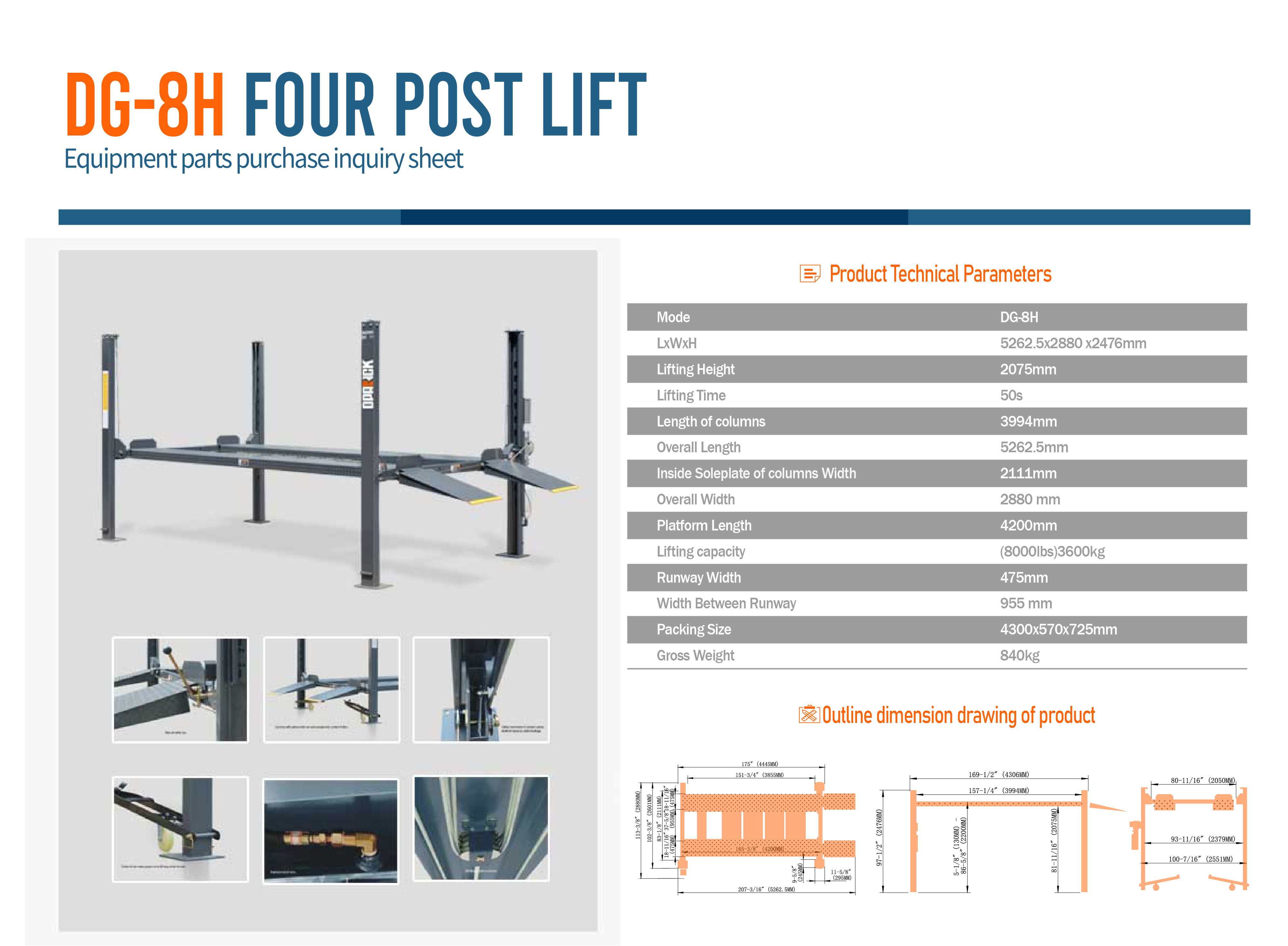 FOUR POST LIFT