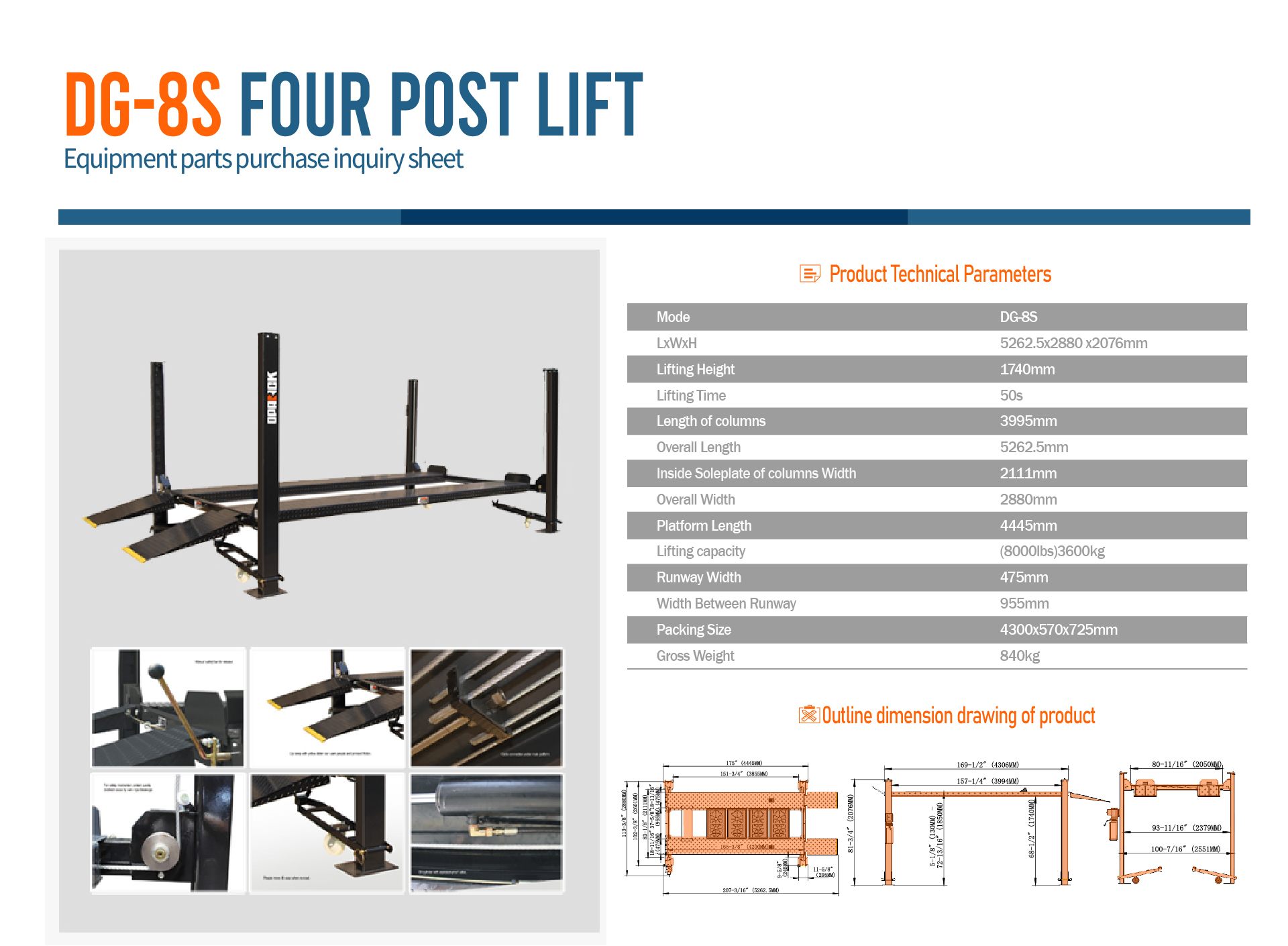 FOUR POST LIFT