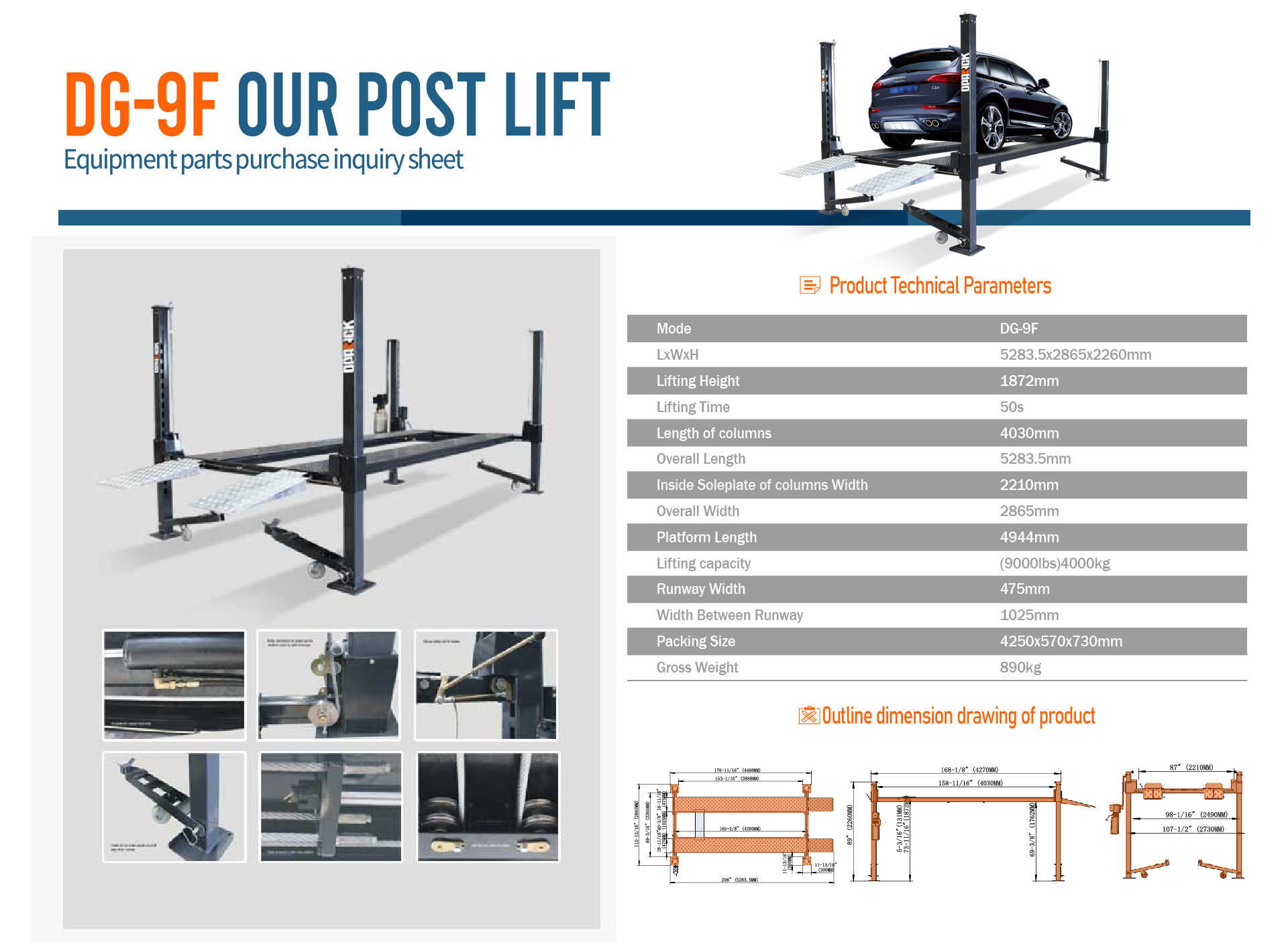 FOUR POST LIFT