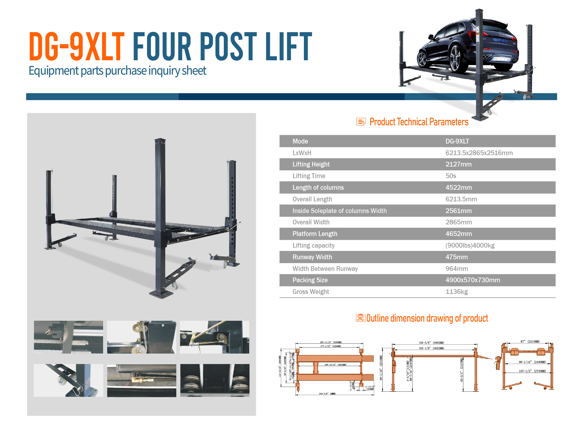 FOUR POST LIFT