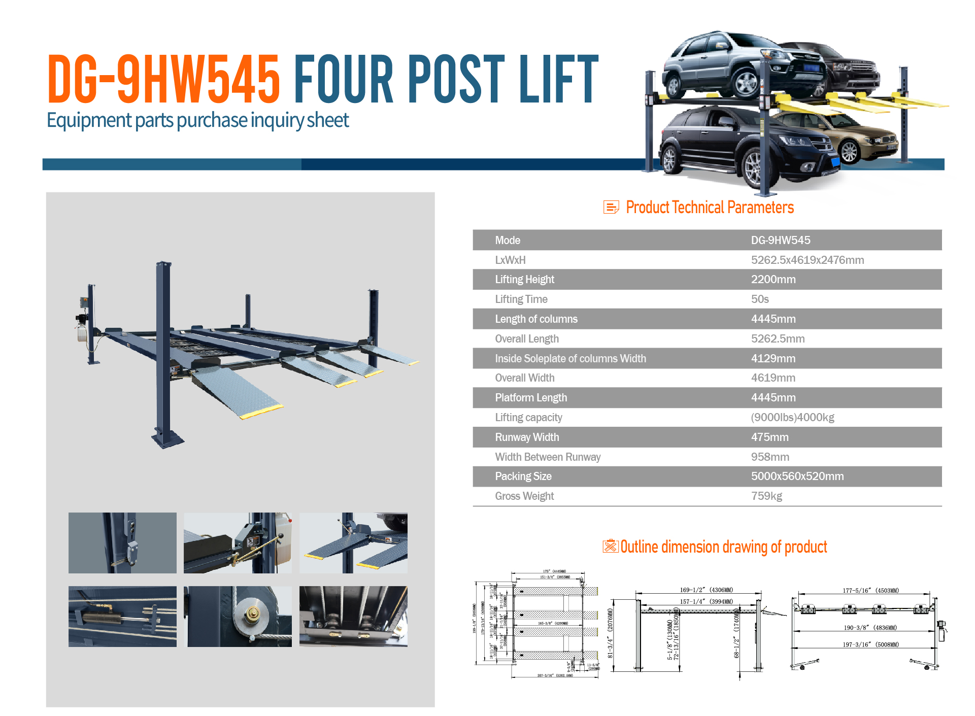 FOUR POST LIFT