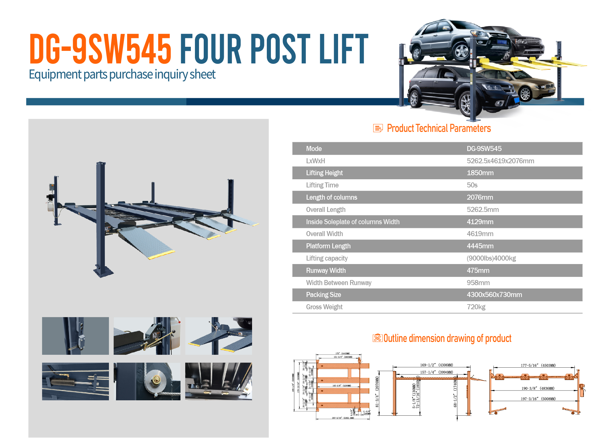 FOUR POST LIFT