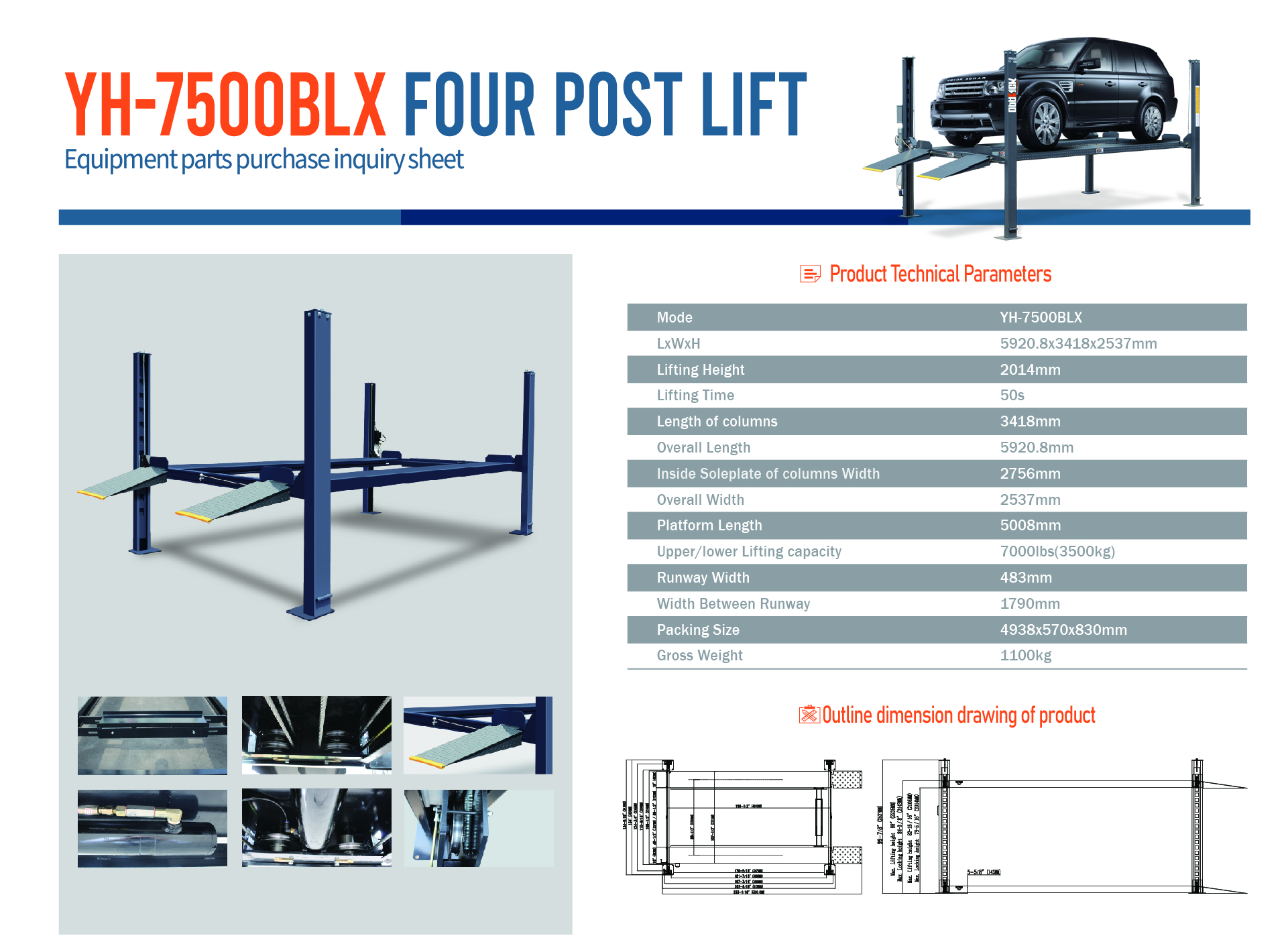 FOUR POST LIFT